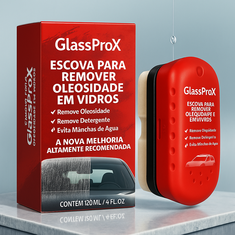 GlassProX - O bloqueador de chuva para seu para-brisa.